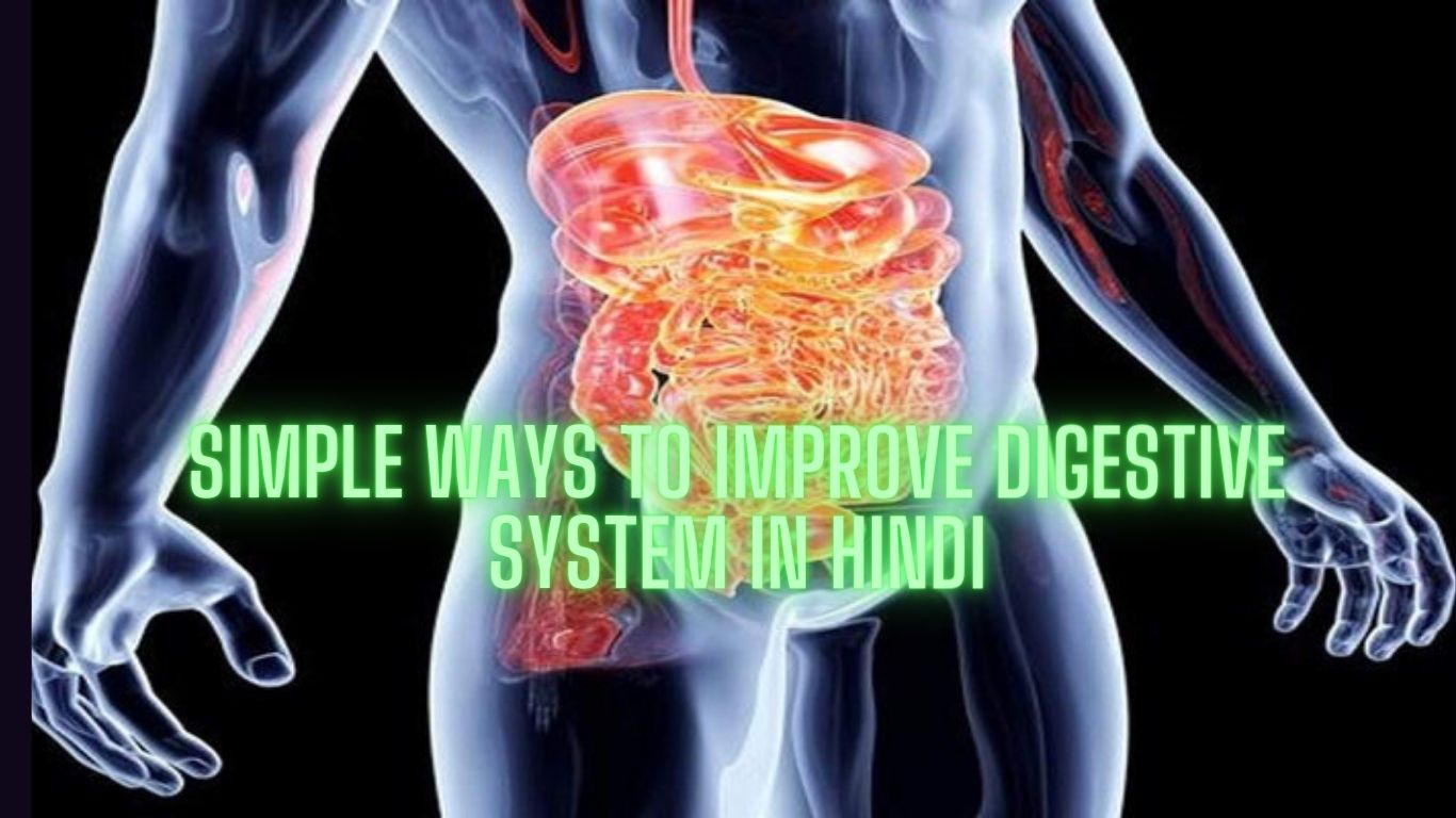 Simple Ways To Improve Digestive System In Hindi